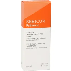 New SEBICUR PEDIATRIC CHAMPÚ REEQUILIBRANTE SUAVE 125ML Higiene Y Cuidado