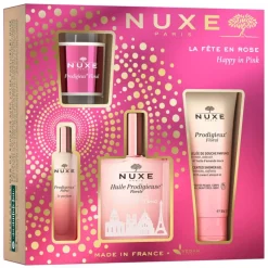 Sale SET HUILE PRODIGIEUSE HAPPY IN PINK Estuches|Corporal